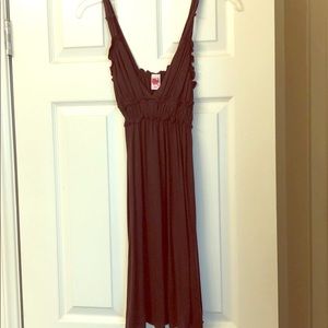 Lucy Love Brown Comfy Dress or Long Tank top!